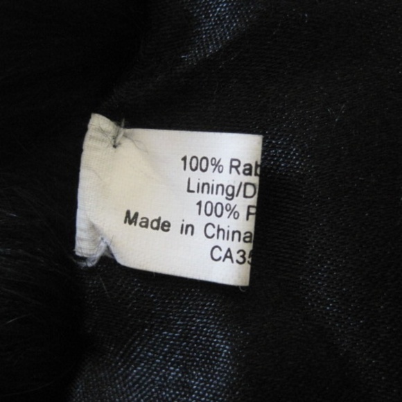 Genuine Rabbit Fur Collar - Picture 5 of 5